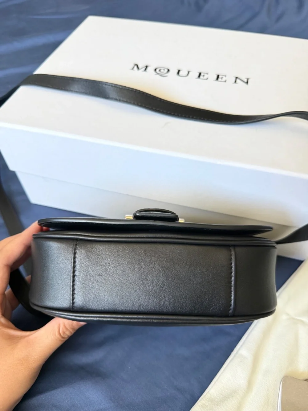 Alexander Mcqueen t-bar satchel
